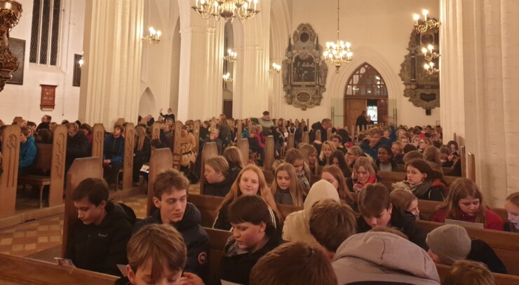 Konfirmandtræf i Odense Domkirke