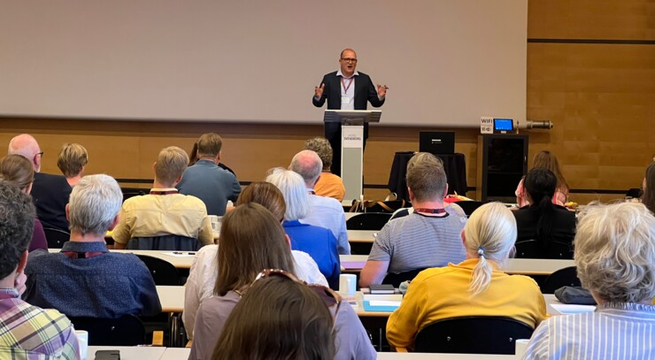 Biskop Mads Davidsen på stiftspræstekonvent