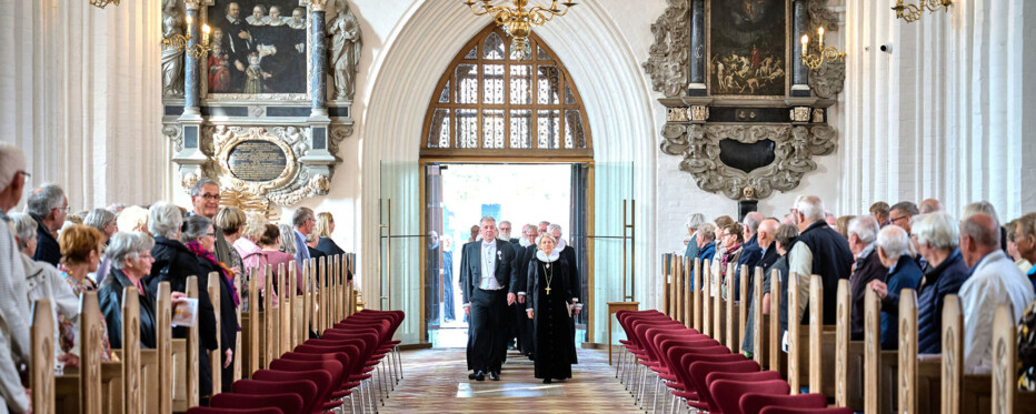 Procession ved landemodegudstjenesten