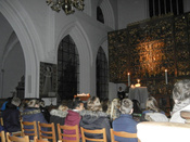 Konfirmander i kirke