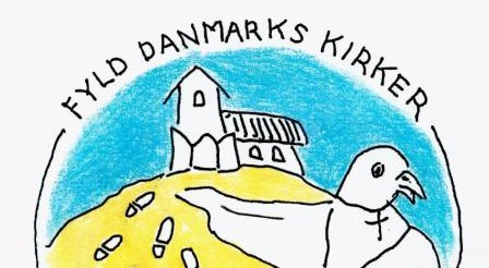 Logo for projektet: Fyld Danmarks Kirker